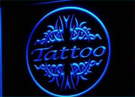 OPEN Tattoo Body Piercing Display